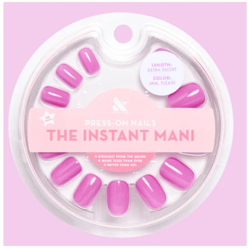 Olive & June Press-On Nails Jam Please Extra Short Squoval New In Box